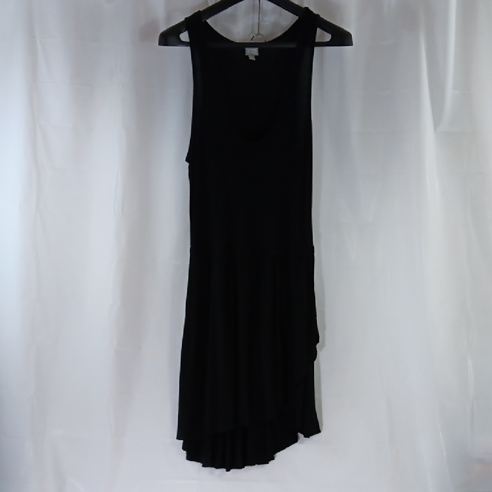 Converse One Star Tank Dress Women's Size Large Black Sleeveless Elastic Waist